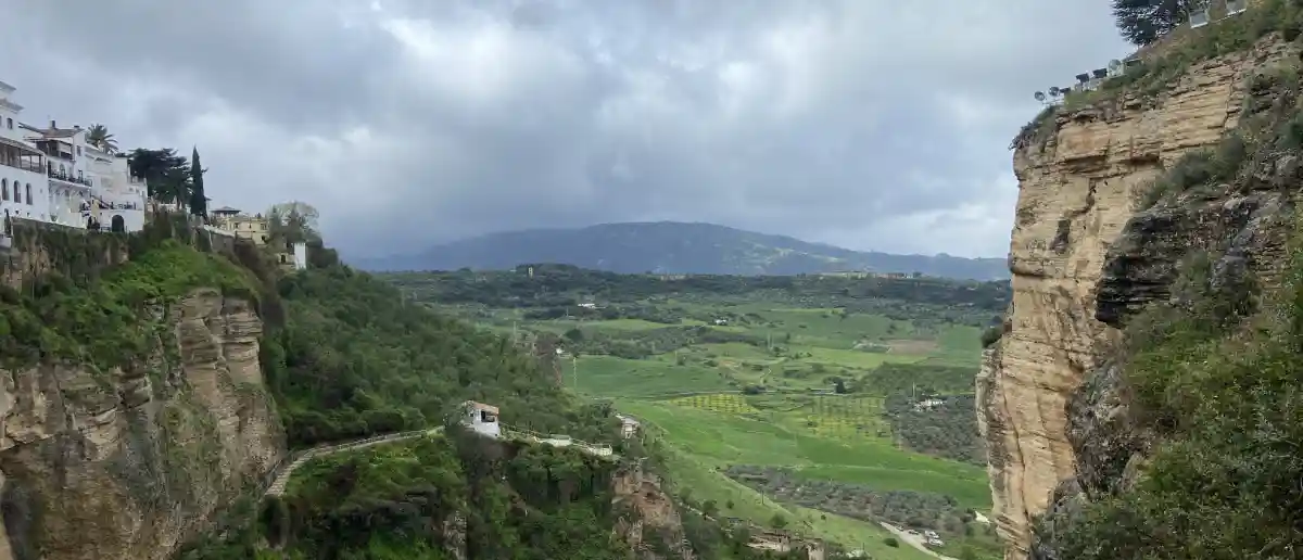 Ronda Puente Nuevo over the gorge