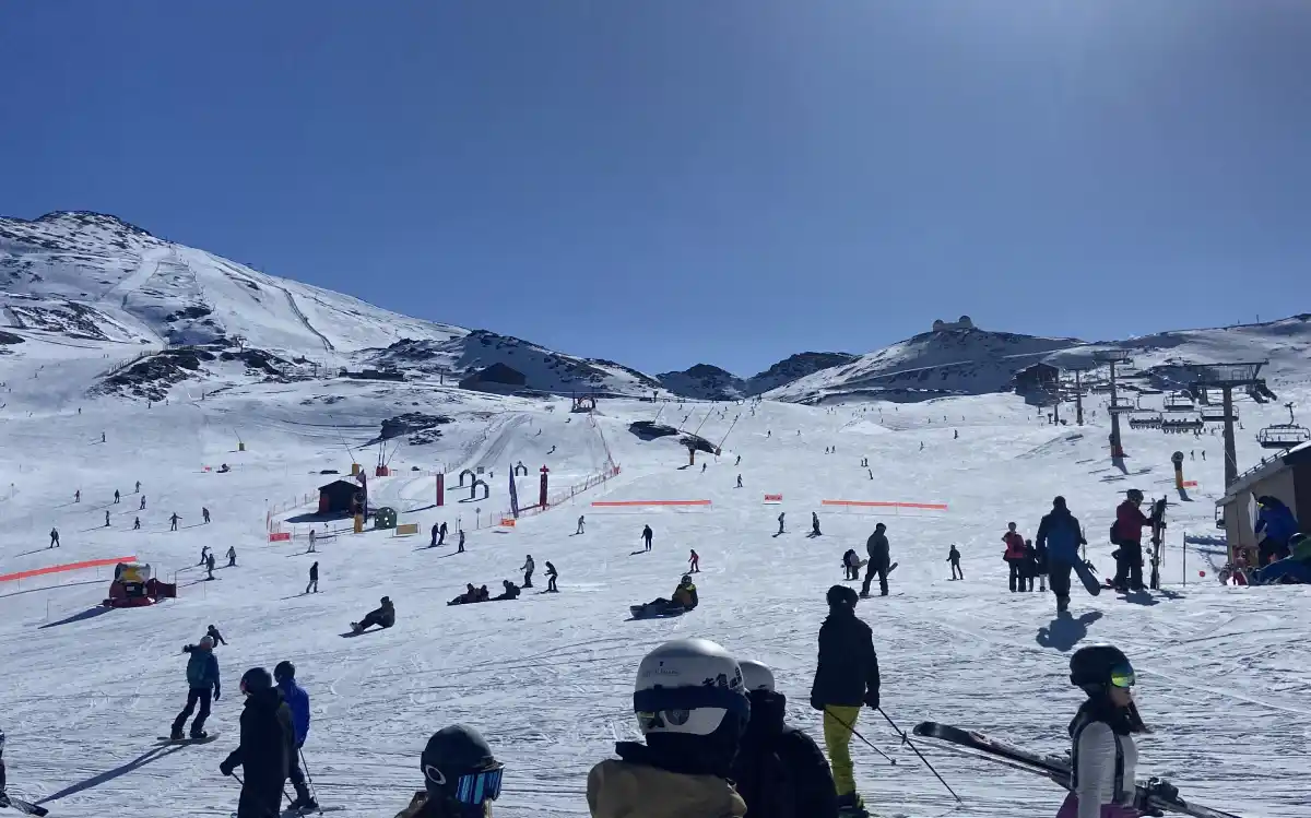 Sierra Nevada ski slopes